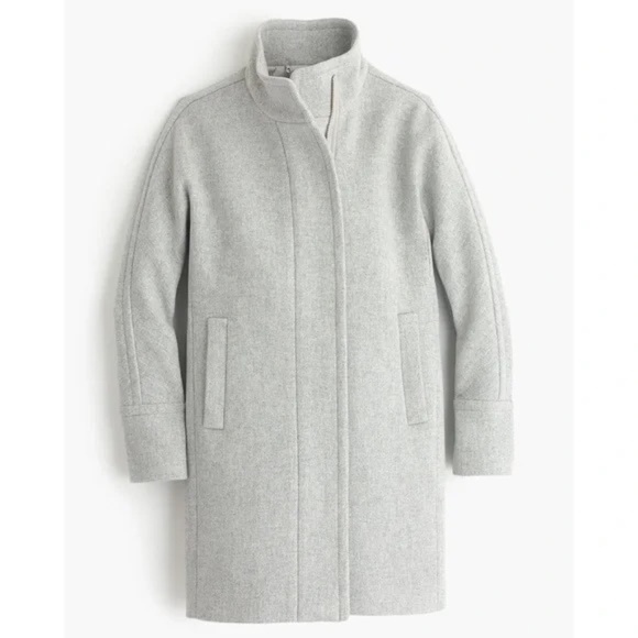 J. Crew Stadium Cloth Nello Gori Women's Cocoon Coat 6 - Picture 1 of 7